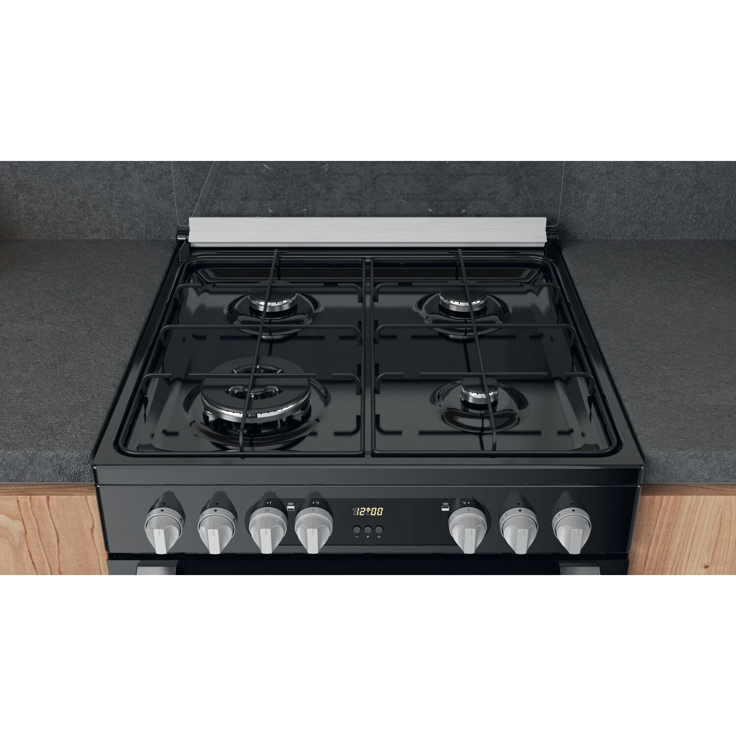 Hotpoint HDM67G9C2CSB/UK Cooker Freestanding Cooker Electric Gas Black A 3 Hotpoint HDM67G9C2CSB/UK Cooker Freestanding Cooker Electric Gas Black A - Image 3