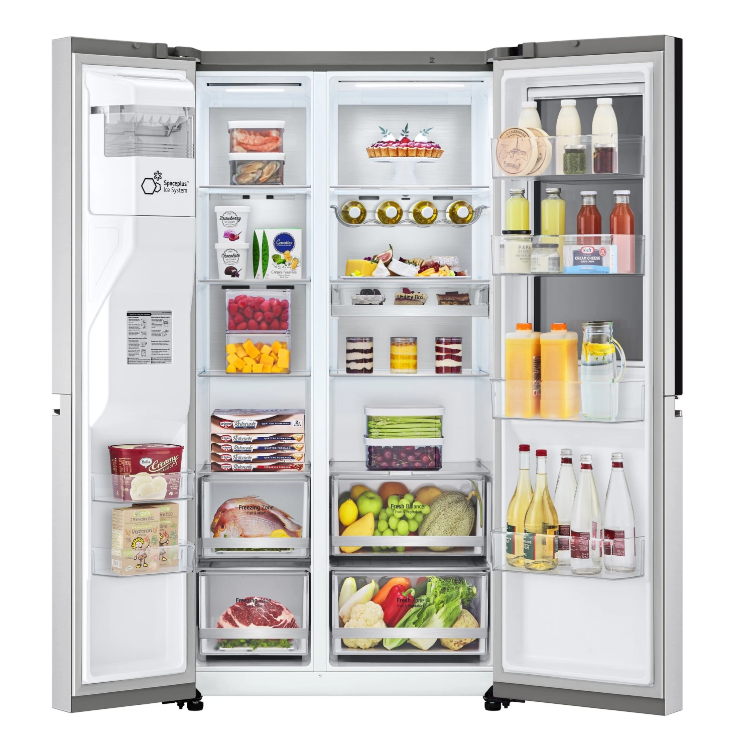 LG InstaView ™ ThinQ™ GSXV90BSAE American Fridge Freezer 13 LG InstaView ™ ThinQ™ GSXV90BSAE American Fridge Freezer - Image 13