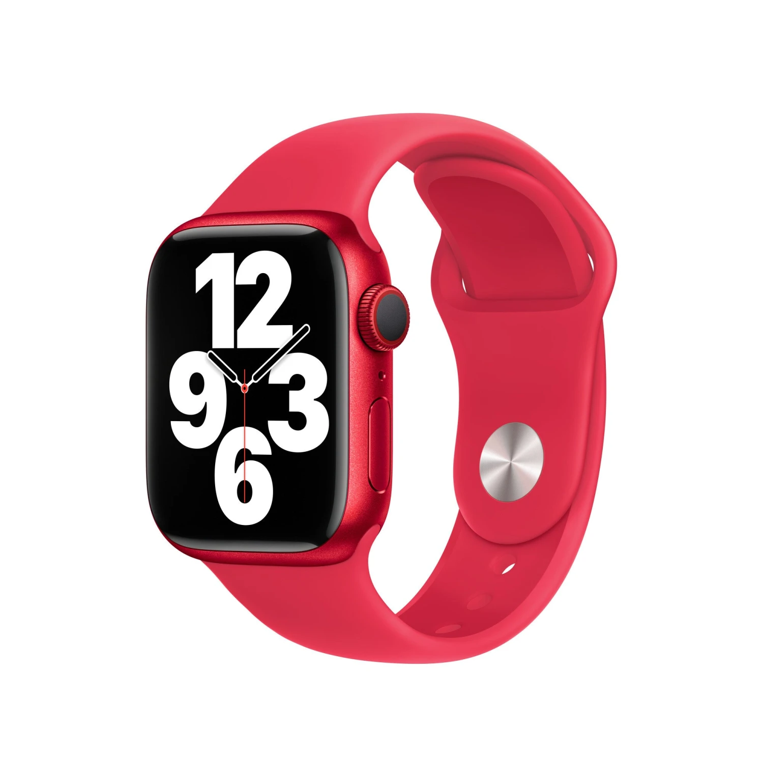 Apple MP6Y3ZM/A Smart Wearable Accessories Band Red Fluoroelastomer 2 Apple MP6Y3ZM/A Smart Wearable Accessories Band Red Fluoroelastomer - Image 2