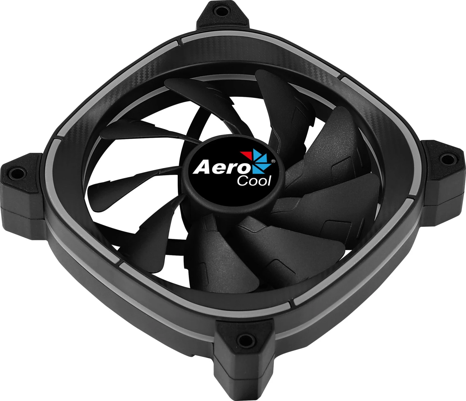 Aerocool ASTRO12 PC Fan 12cm LED RGB Antivibration 6 Pins Black 5 Aerocool ASTRO12 PC Fan 12cm LED RGB Antivibration 6 Pins Black - Image 5