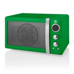 Swan 800W Celtic FC Green Digital Microwave