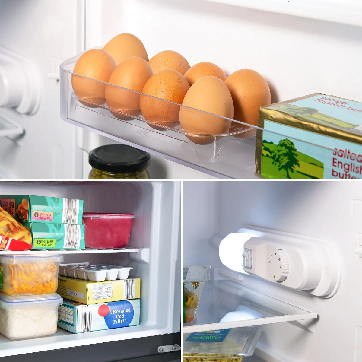 Russell Hobbs RH144TMFF54B Fridge-freezer Freestanding 213 L F Black 4 Russell Hobbs RH144TMFF54B Fridge-freezer Freestanding 213 L F Black - Image 4