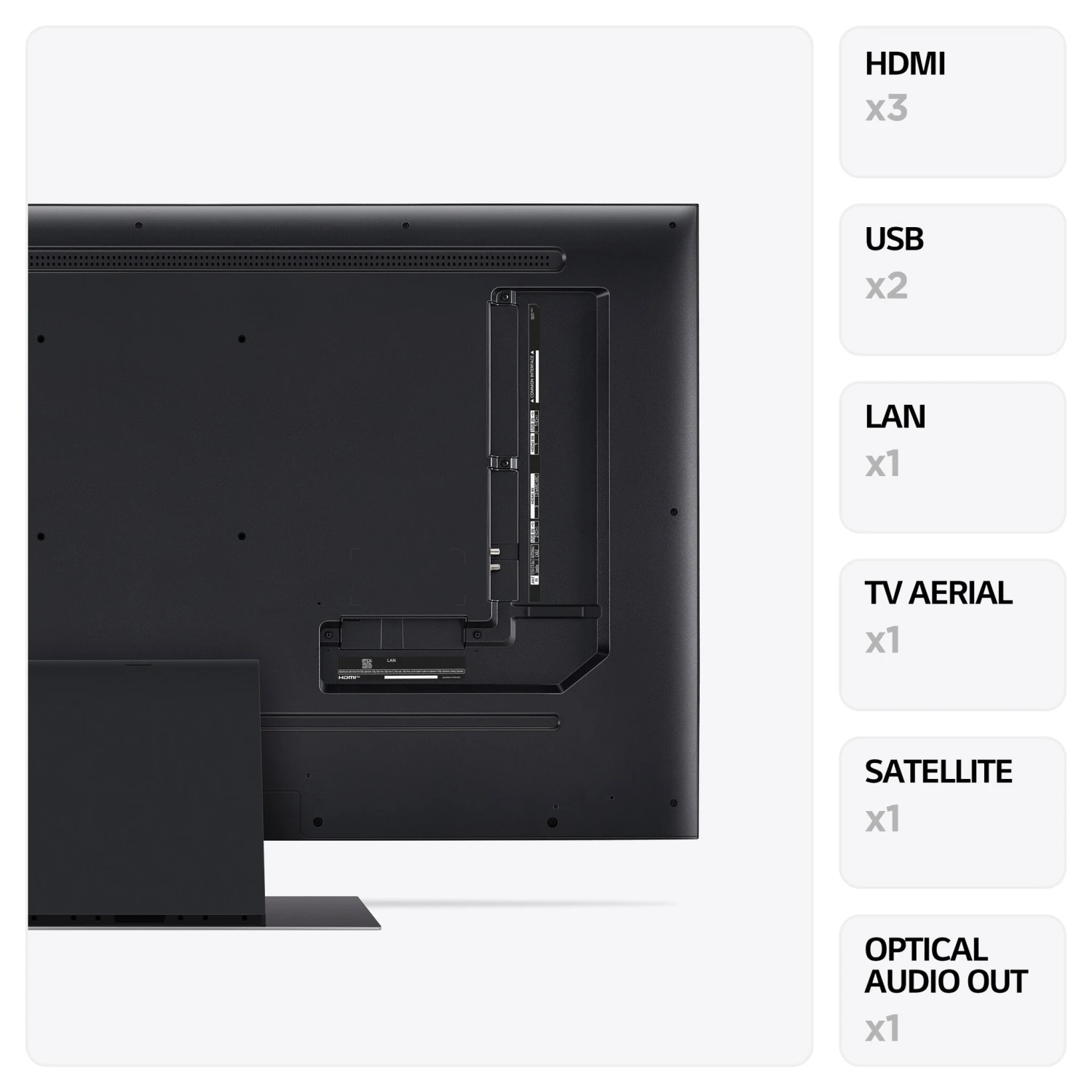 LG 43" 43UR91006LA Smart 4K Ultra HD HDR LED Freeview TV 6 LG 43" 43UR91006LA Smart 4K Ultra HD HDR LED Freeview TV - Image 6