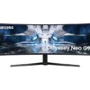 Samsung LS49AG950NU Computer Monitor 124.5 Cm (49") 5120 X 1440 Pixels 5K Ultra HD Black
