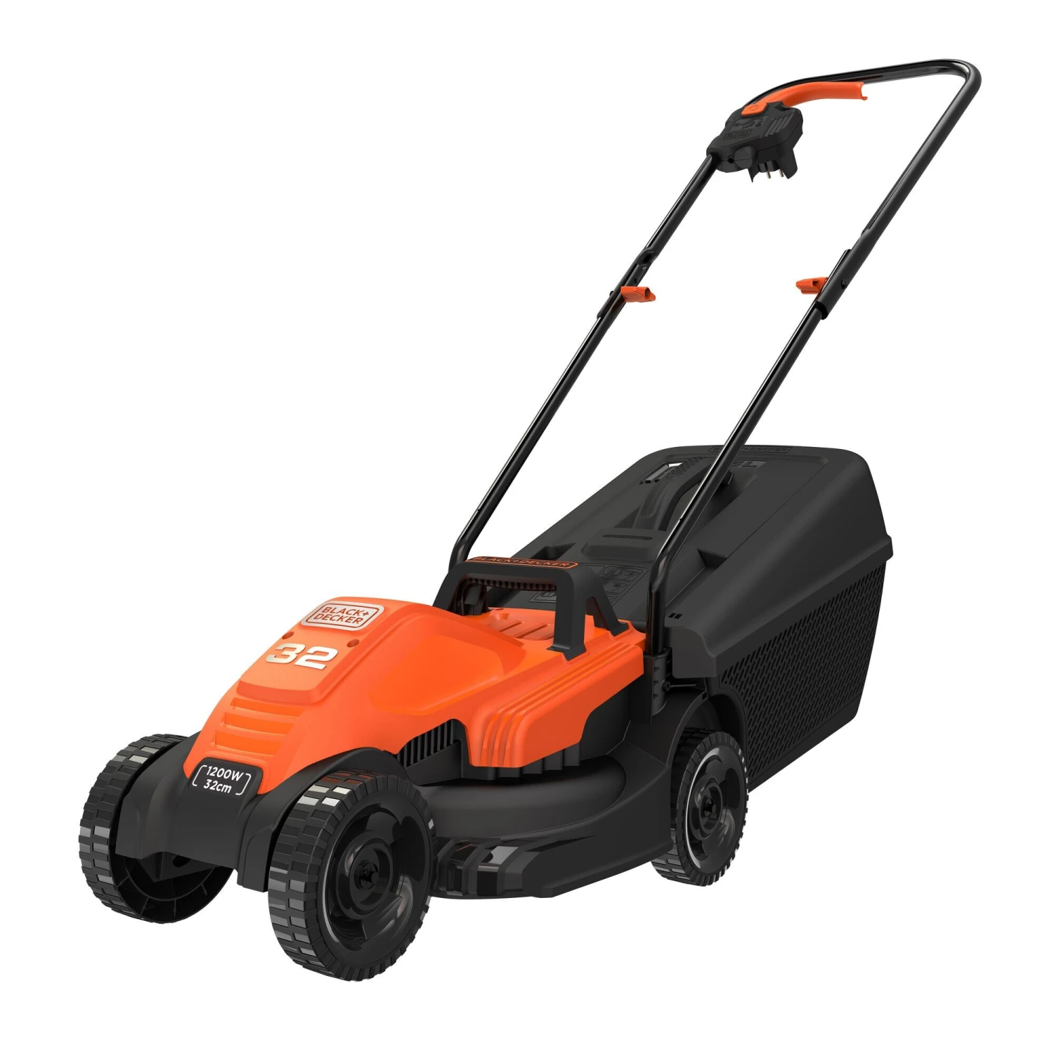 Black & Decker BEMW451-GB Lawn Mower Push Lawn Mower AC Black, Orange 1 Black & Decker BEMW451-GB Lawn Mower Push Lawn Mower AC Black, Orange