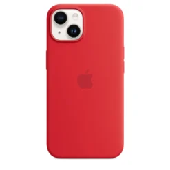 Apple IPhone 14 Silicone Case With MagSafe - (PRODUCT)RED -Quality Home Appliances Store 26693a0394880d9f7c9a37e16dd6d1a4