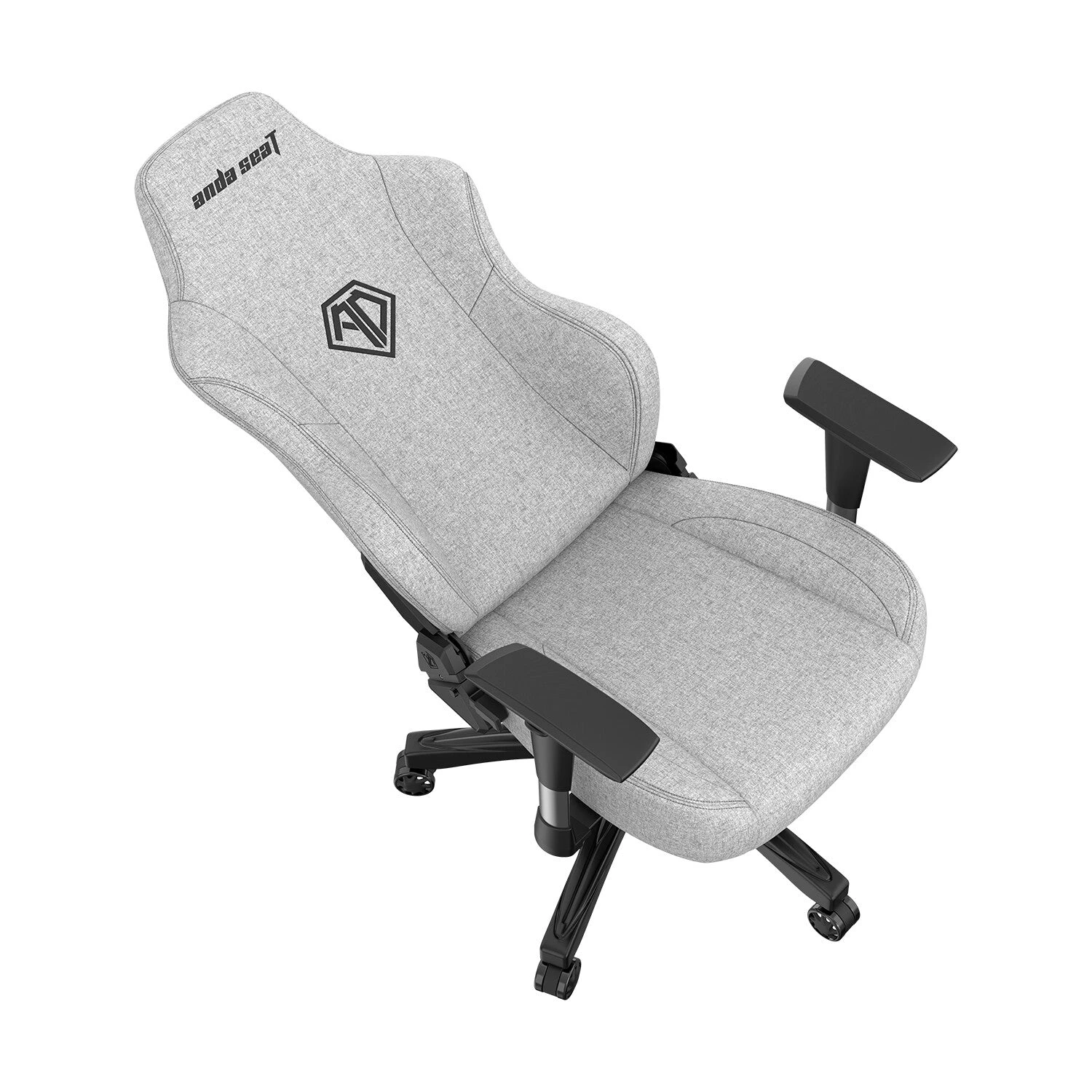 Anda Seat Phantom 3 PC Gaming Chair Upholstered Padded Seat Grey 10 Anda Seat Phantom 3 PC Gaming Chair Upholstered Padded Seat Grey - Image 10