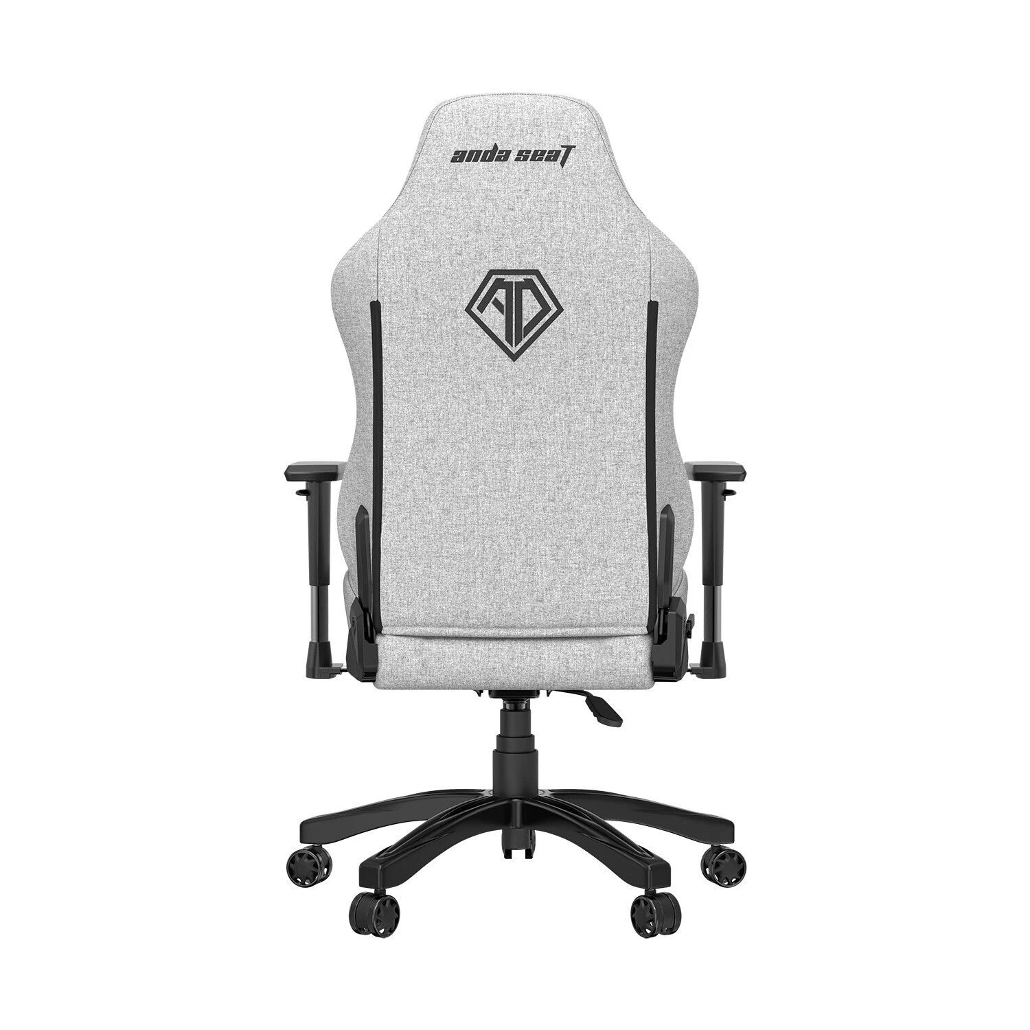 Anda Seat Phantom 3 PC Gaming Chair Upholstered Padded Seat Grey 7 Anda Seat Phantom 3 PC Gaming Chair Upholstered Padded Seat Grey - Image 7