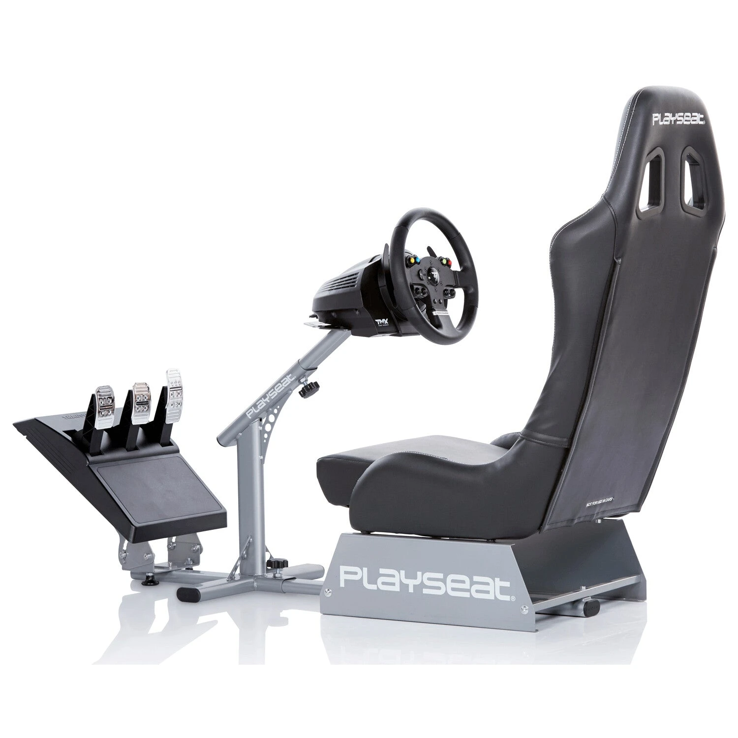 Playseat Evolution Black Universal Gaming Chair Upholstered Padded Seat 2 Playseat Evolution Black Universal Gaming Chair Upholstered Padded Seat - Image 2