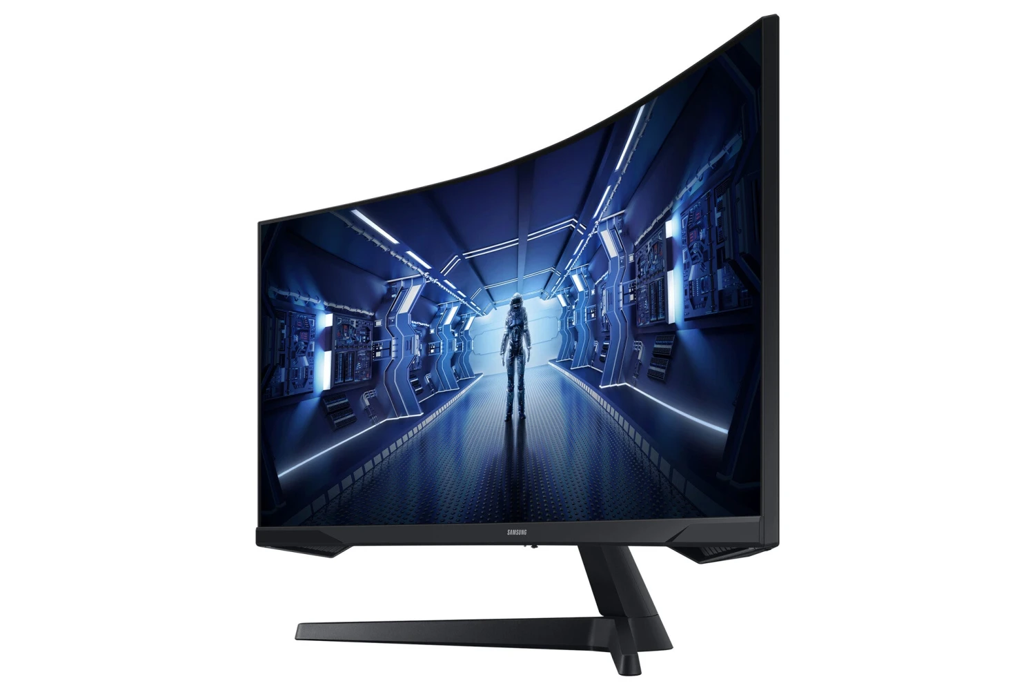 Samsung Odyssey G55T Computer Monitor 86.4 Cm (34") 3440 X 1440 Pixels UltraWide Quad HD LED Black 3 Samsung Odyssey G55T Computer Monitor 86.4 Cm (34") 3440 X 1440 Pixels UltraWide Quad HD LED Black - Image 3