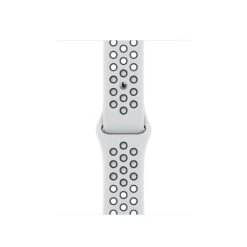 Apple ML843ZM/A Smart Wearable Accessories Band Black, Platinum Fluoroelastomer