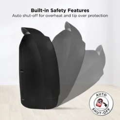 Russell Hobbs RHFH1006B Electric Space Heater Indoor Black 1500 W Fan Electric Space Heater -Quality Home Appliances Store 3817f27b11f0cf72138ad8fac54dfed2