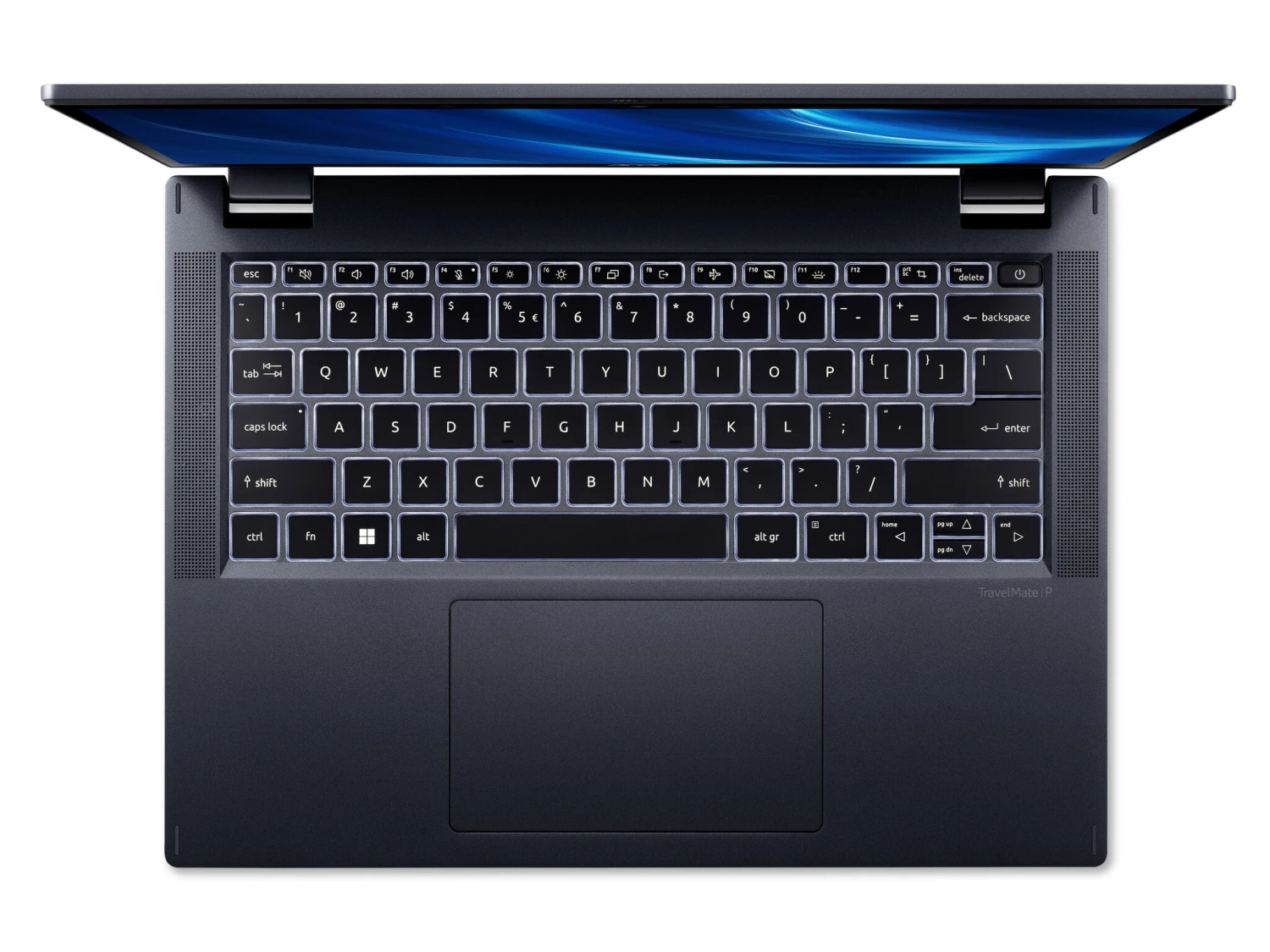 Acer TravelMate TMP4 14" Laptop - Intel® Core™ I7 1260P - 16GB RAM - 512GB SSD -Windows 11 Pro - Touchscreen - Blue 4 Acer TravelMate TMP4 14" Laptop - Intel® Core™ I7 1260P - 16GB RAM - 512GB SSD -Windows 11 Pro - Touchscreen - Blue - Image 4