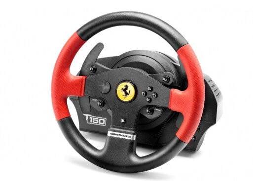 Thrustmaster T150 Ferrari Wheel Force Feedback Black, Red USB Steering Wheel PC, PlayStation 4, Playstation 3 1 Thrustmaster T150 Ferrari Wheel Force Feedback Black, Red USB Steering Wheel PC, PlayStation 4, Playstation 3