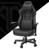 Anda Seat Dark Demon Dragon PC Gaming Chair Upholstered Padded Seat Black