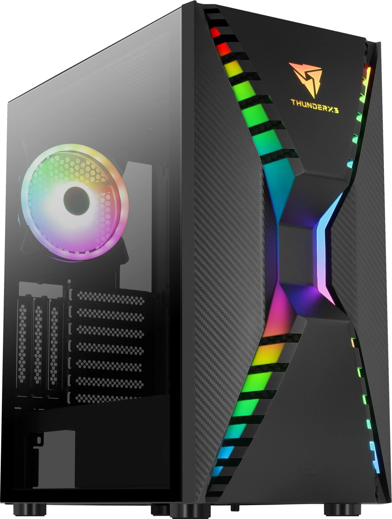 Aerocool Cronus Midi Tower Black 1 Aerocool Cronus Midi Tower Black