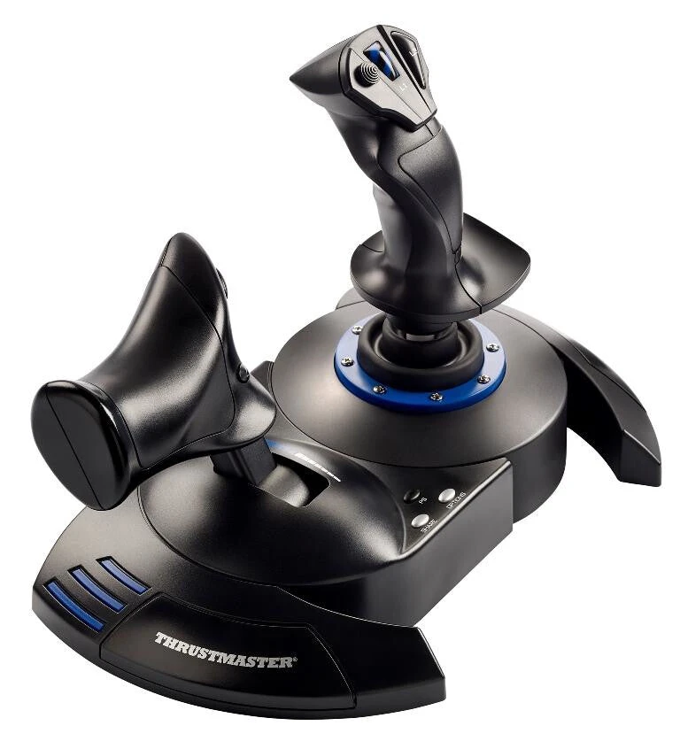 Thrustmaster T.Flight Hotas 4 Black, Blue USB 2.0 Joystick Digital PC, PlayStation 4 7 Thrustmaster T.Flight Hotas 4 Black, Blue USB 2.0 Joystick Digital PC, PlayStation 4 - Image 7