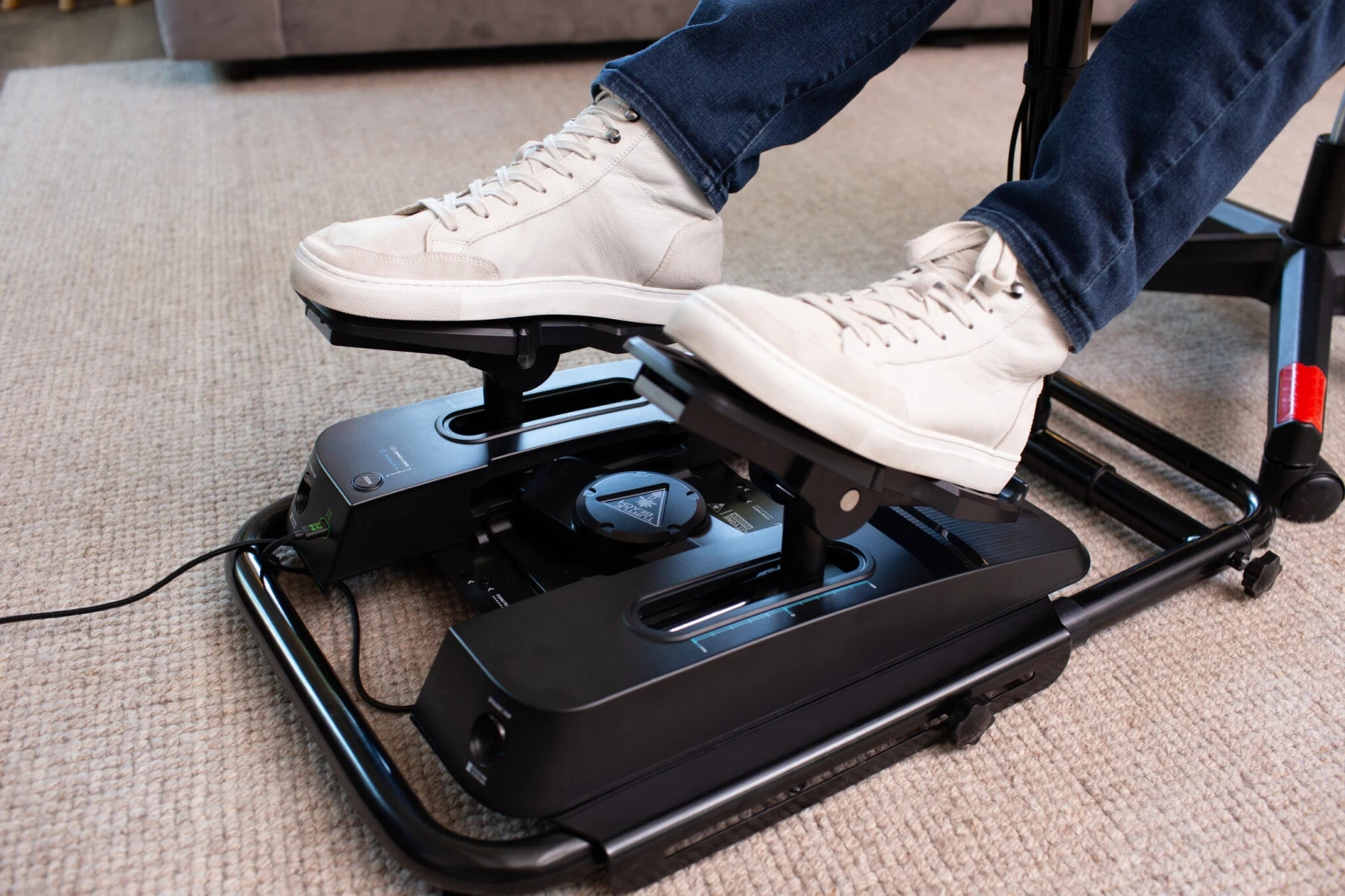 Turtle Beach VelocityOne Rudder Black USB Pedals PC, Xbox, Xbox One, Xbox Series S, Xbox Series X 14 Turtle Beach VelocityOne Rudder Black USB Pedals PC, Xbox, Xbox One, Xbox Series S, Xbox Series X - Image 14