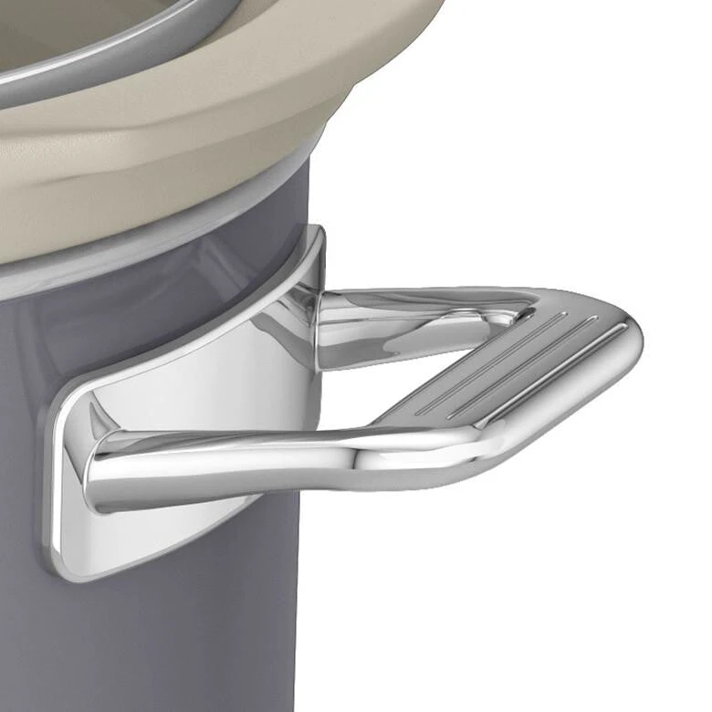 Swan 6.5L Slow Cooker Retro Grey 5 Swan 6.5L Slow Cooker Retro Grey - Image 5