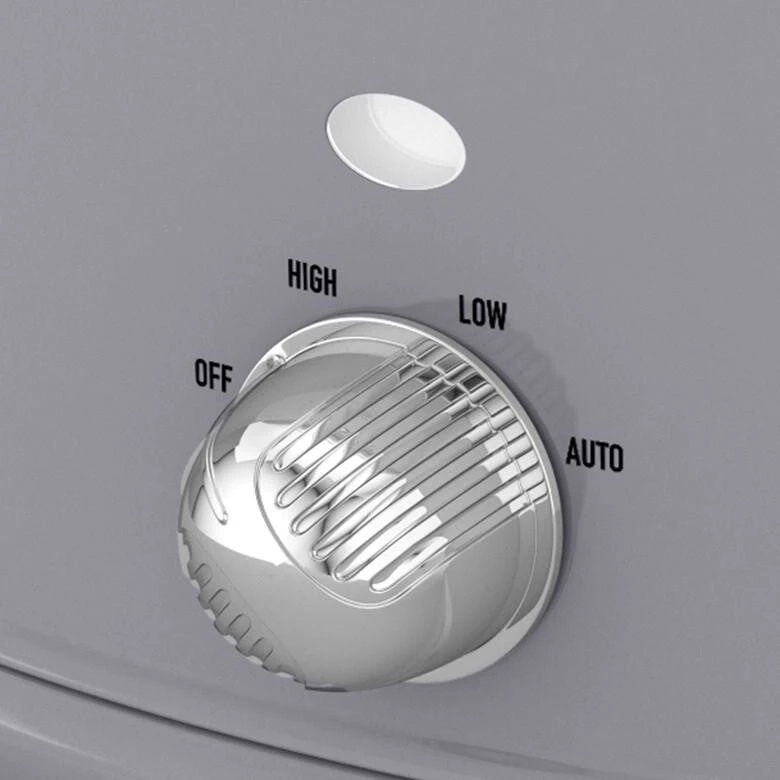 Swan 6.5L Slow Cooker Retro Grey 3 Swan 6.5L Slow Cooker Retro Grey - Image 3