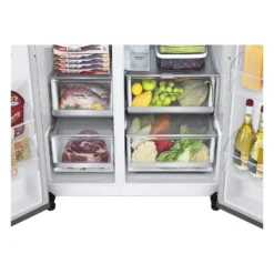 LG InstaView™ ThinQ™ GSXV91BSAE American Fridge Freezer -Quality Home Appliances Store 56e83e0b95ad1e37cd75eb11b0736510