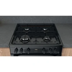 Hotpoint HDM67G0CMB/UK Cooker Freestanding Cooker Gas Black A -Quality Home Appliances Store 59ec693cc66d9e6b3d1d7b84c780f455