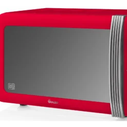 Swan SM22030LRN Microwave Solo Microwave 20 L 800 W Red 5 Swan SM22030LRN Microwave Solo Microwave 20 L 800 W Red -Quality Home Appliances Store 60055b2075a52d5f9c809795f0a0a21f
