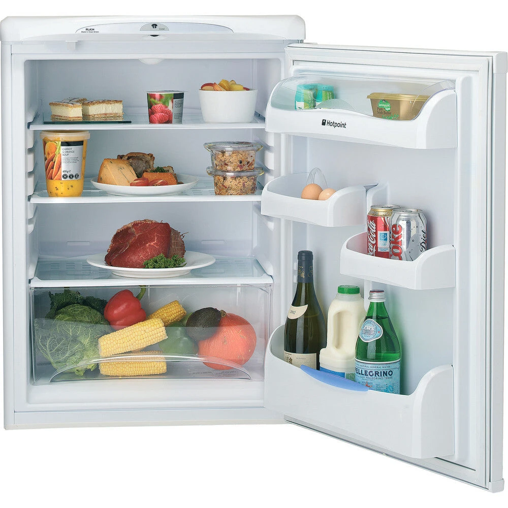 Hotpoint RLA36P.1 Fridge Freestanding 149L White 2 Hotpoint RLA36P.1 Fridge Freestanding 149L White - Image 2