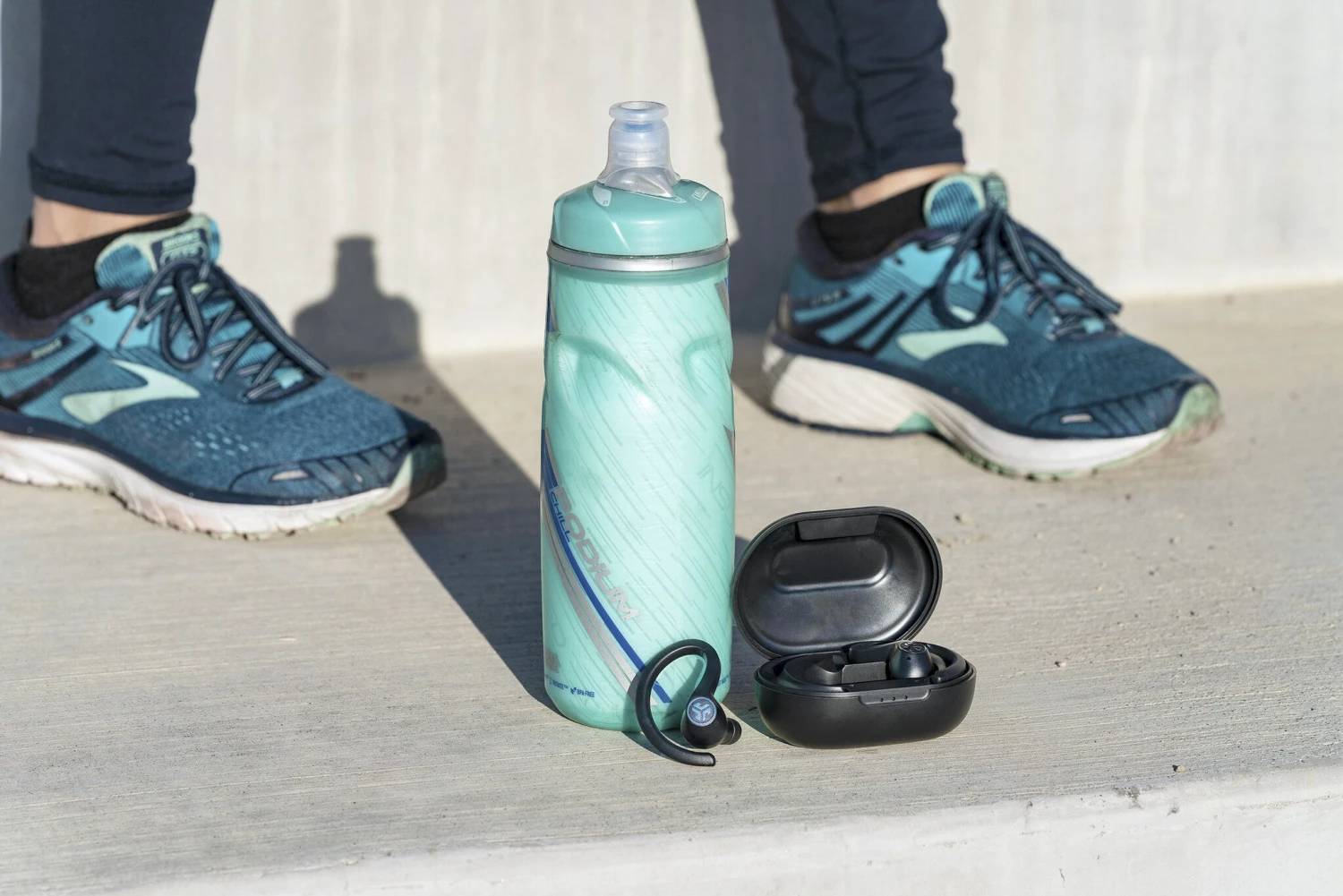 JLab Jbuds Air In-Ear Sports True Wireless Earbuds - Black 5 JLab Jbuds Air In-Ear Sports True Wireless Earbuds - Black - Image 5