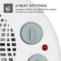 Black & Decker BXSH37005GB 2KW Flat Fan Heater White -Quality Home Appliances Store 71HiPkqr L. AC SL1500