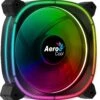 Aerocool ASTRO12 PC Fan 12cm LED RGB Antivibration 6 Pins Black