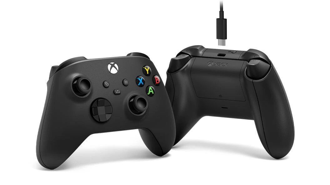 Microsoft Xbox Wireless Controller + USB-C Cable Black Gamepad Analogue / Digital PC, Xbox One, Xbox One S, Xbox One X, Xbox Series S, Xbox Series X 3 Microsoft Xbox Wireless Controller + USB-C Cable Black Gamepad Analogue / Digital PC, Xbox One, Xbox One S, Xbox One X, Xbox Series S, Xbox Series X - Image 3