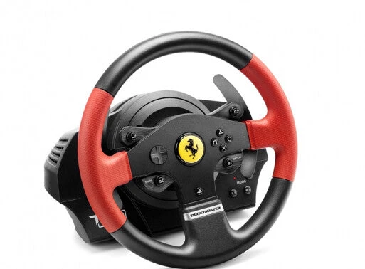 Thrustmaster T150 Ferrari Wheel Force Feedback Black, Red USB Steering Wheel PC, PlayStation 4, Playstation 3 2 Thrustmaster T150 Ferrari Wheel Force Feedback Black, Red USB Steering Wheel PC, PlayStation 4, Playstation 3 - Image 2