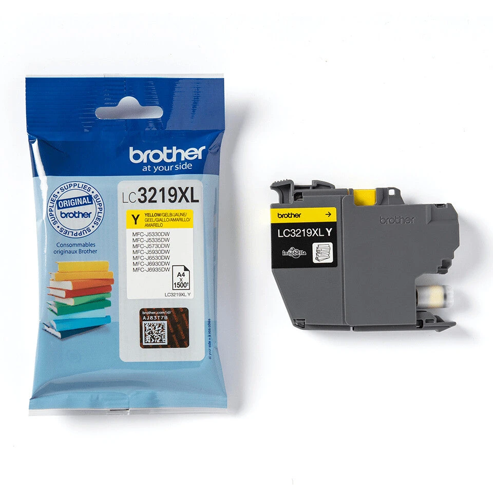 Brother LC3219XLY Ink Cartridge 1 Pc(s) Original Yellow 3 Brother LC3219XLY Ink Cartridge 1 Pc(s) Original Yellow - Image 3
