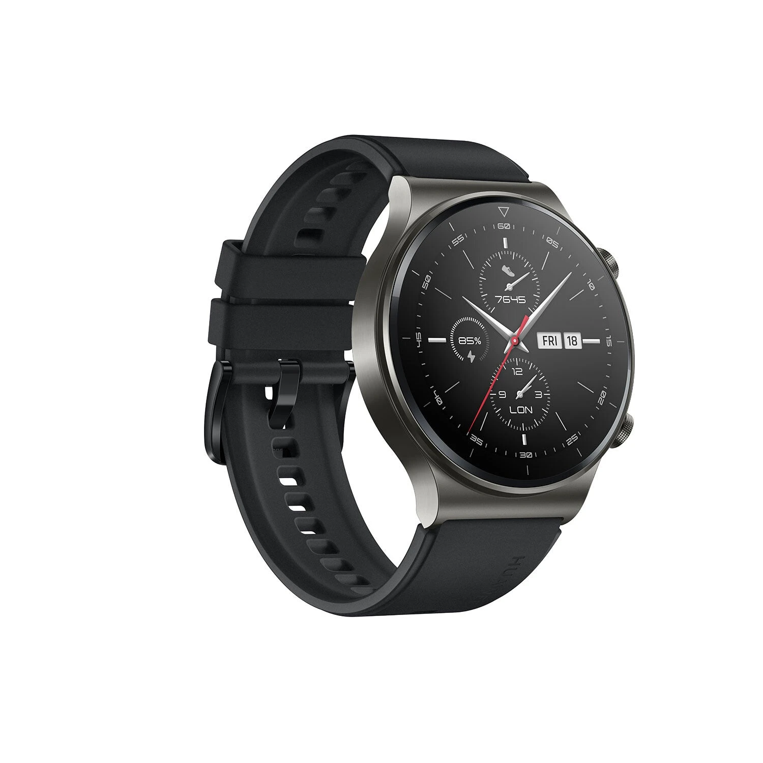 Huawei WATCH GT 2 Pro 3.53 Cm (1.39") AMOLED 46 Mm Digital 454 X 454 Pixels Touchscreen Black GPS (satellite) 3 Huawei WATCH GT 2 Pro 3.53 Cm (1.39") AMOLED 46 Mm Digital 454 X 454 Pixels Touchscreen Black GPS (satellite) - Image 3