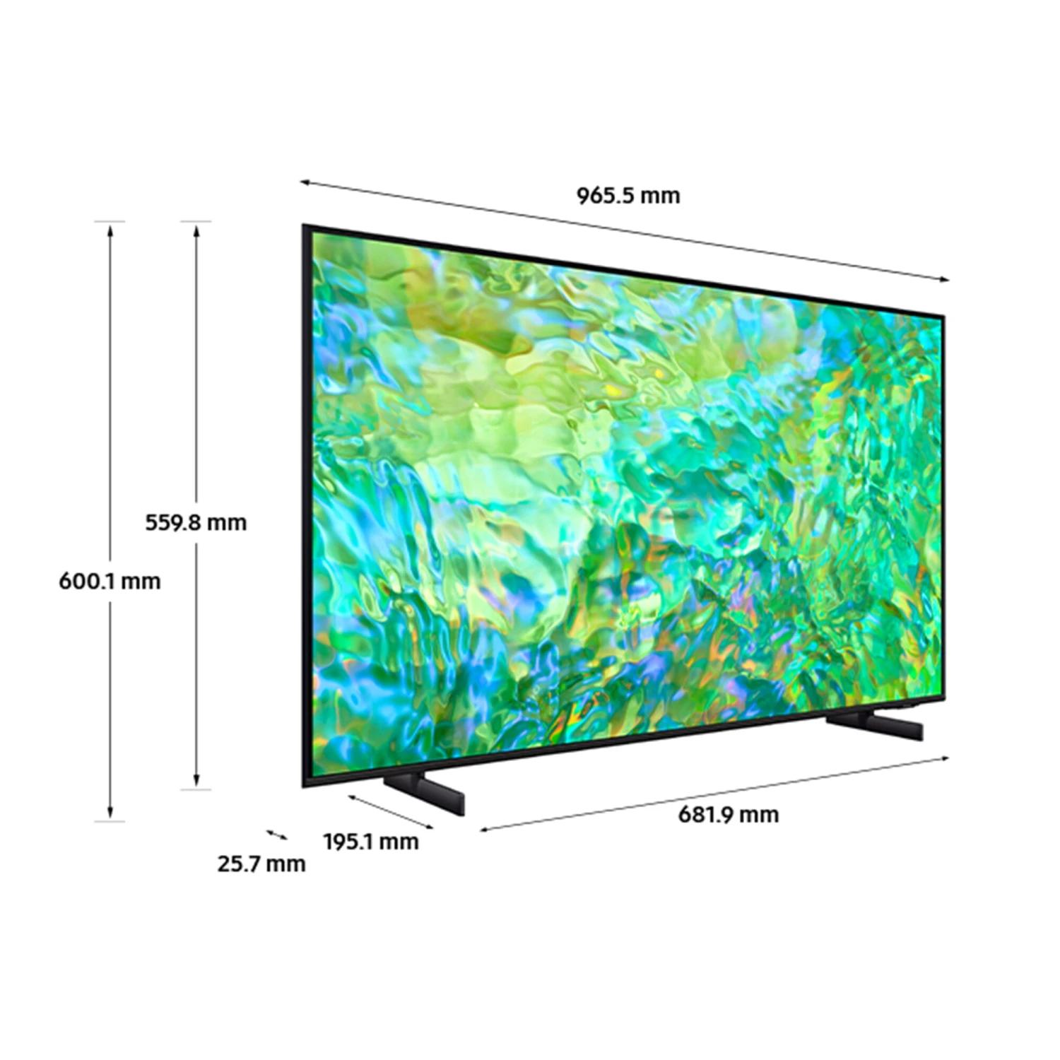 Samsung 8 Series UE43CU8000KXXU 43" Smart 4K Ultra HD HDR LED TV 11 Samsung 8 Series UE43CU8000KXXU 43" Smart 4K Ultra HD HDR LED TV - Image 11