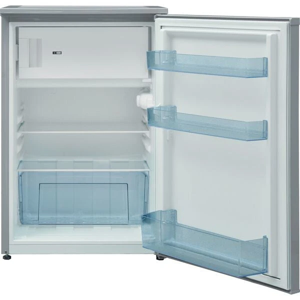Indesit I55VM 1110 S UK 1 Combi-fridge Freestanding 122 L F Silver, White 2 Indesit I55VM 1110 S UK 1 Combi-fridge Freestanding 122 L F Silver, White - Image 2