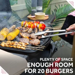 George Foreman GFSBBQ1TR Portable Gas BBQ 1 Burner With Trolley 12 George Foreman GFSBBQ1TR Portable Gas BBQ 1 Burner With Trolley -Quality Home Appliances Store 818q5NHVgQL. AC SL1500