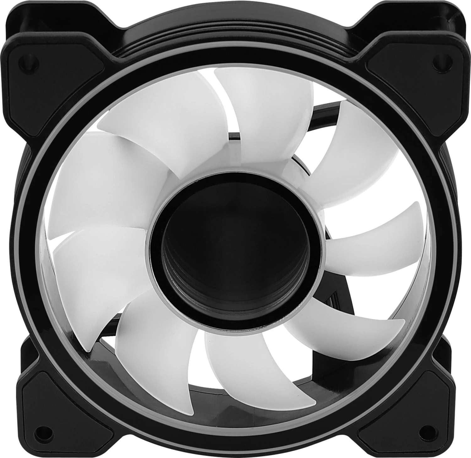 Aerocool MIRAGE12 PC Fan 12cm ARGB 6 Pin Silent Hub Black 3 Aerocool MIRAGE12 PC Fan 12cm ARGB 6 Pin Silent Hub Black - Image 3