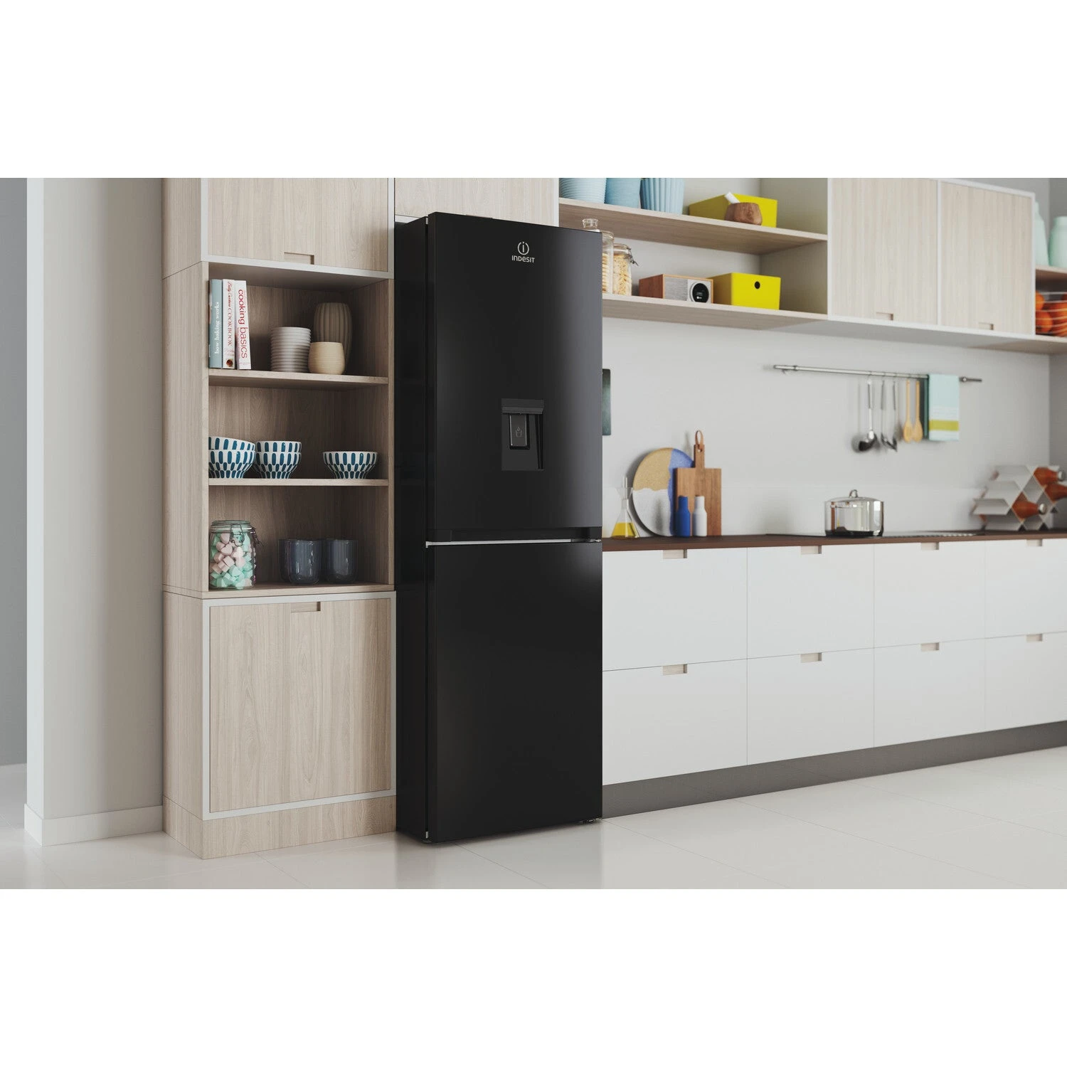 Indesit INFC8 50TI1 K AQUA 1 Fridge-freezer Freestanding 322 L F Black 6 Indesit INFC8 50TI1 K AQUA 1 Fridge-freezer Freestanding 322 L F Black - Image 6