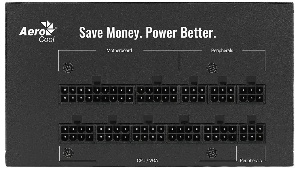Aerocool Aero Bronze 850M Power Supply Unit 850 W 20+4 Pin ATX Black 2 Aerocool Aero Bronze 850M Power Supply Unit 850 W 20+4 Pin ATX Black - Image 2