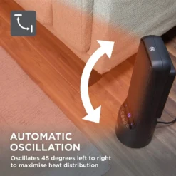 Black & Decker BXSH44007GB 2KW Digital Oscillating Ceramic Tower Heater -Quality Home Appliances Store Black Decker BXSH44007GB 2KW Digital Oscillating Ceramic Tower Heater BLACK DECKER 1691599553185