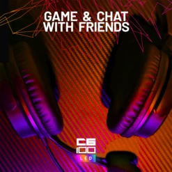 Stealth C6-100 Light Up Gaming Headset For XBOX, PS4/PS5, Switch, PC 23 Stealth C6-100 Light Up Gaming Headset For XBOX, PS4/PS5, Switch, PC -Quality Home Appliances Store C6 100LED 11