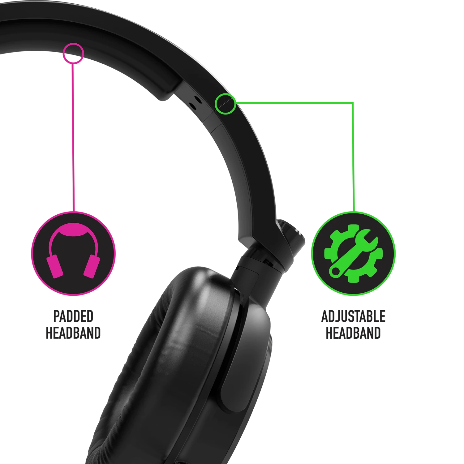 Stealth C6-100 Light Up Gaming Headset For XBOX, PS4/PS5, Switch, PC 7 Stealth C6-100 Light Up Gaming Headset For XBOX, PS4/PS5, Switch, PC - Image 7