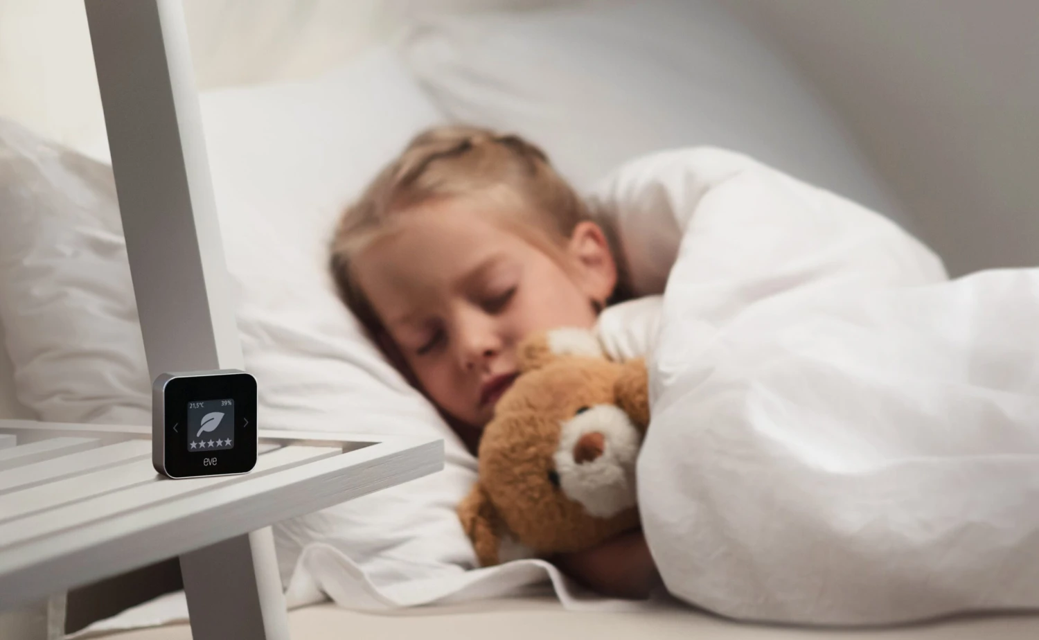 Eve Room Indoor Air Quality Sensor With Apple HomeKit Technology 5 Eve Room Indoor Air Quality Sensor With Apple HomeKit Technology - Image 5