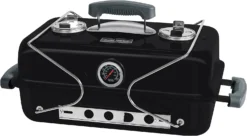 George Foreman GFPTBBQ1004B On-The-Go Portable Charcoal BBQ- Black 26 George Foreman GFPTBBQ1004B On-The-Go Portable Charcoal BBQ- Black -Quality Home Appliances Store George Foreman GFPTBBQ1004B On The Go Portable Charcoal BBQ in Black George Foreman 1686154732