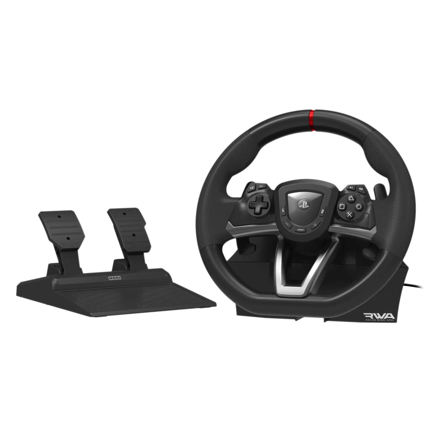 Hori Racing Wheel APEX Black Steering Wheel + Pedals PC, PlayStation 4, PlayStation 5 1 Hori Racing Wheel APEX Black Steering Wheel + Pedals PC, PlayStation 4, PlayStation 5