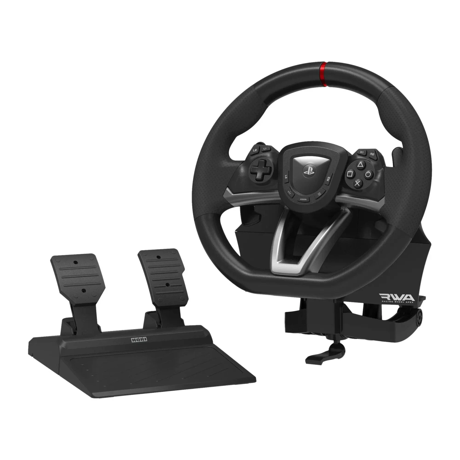 Hori Racing Wheel APEX Black Steering Wheel + Pedals PC, PlayStation 4, PlayStation 5 9 Hori Racing Wheel APEX Black Steering Wheel + Pedals PC, PlayStation 4, PlayStation 5 - Image 9