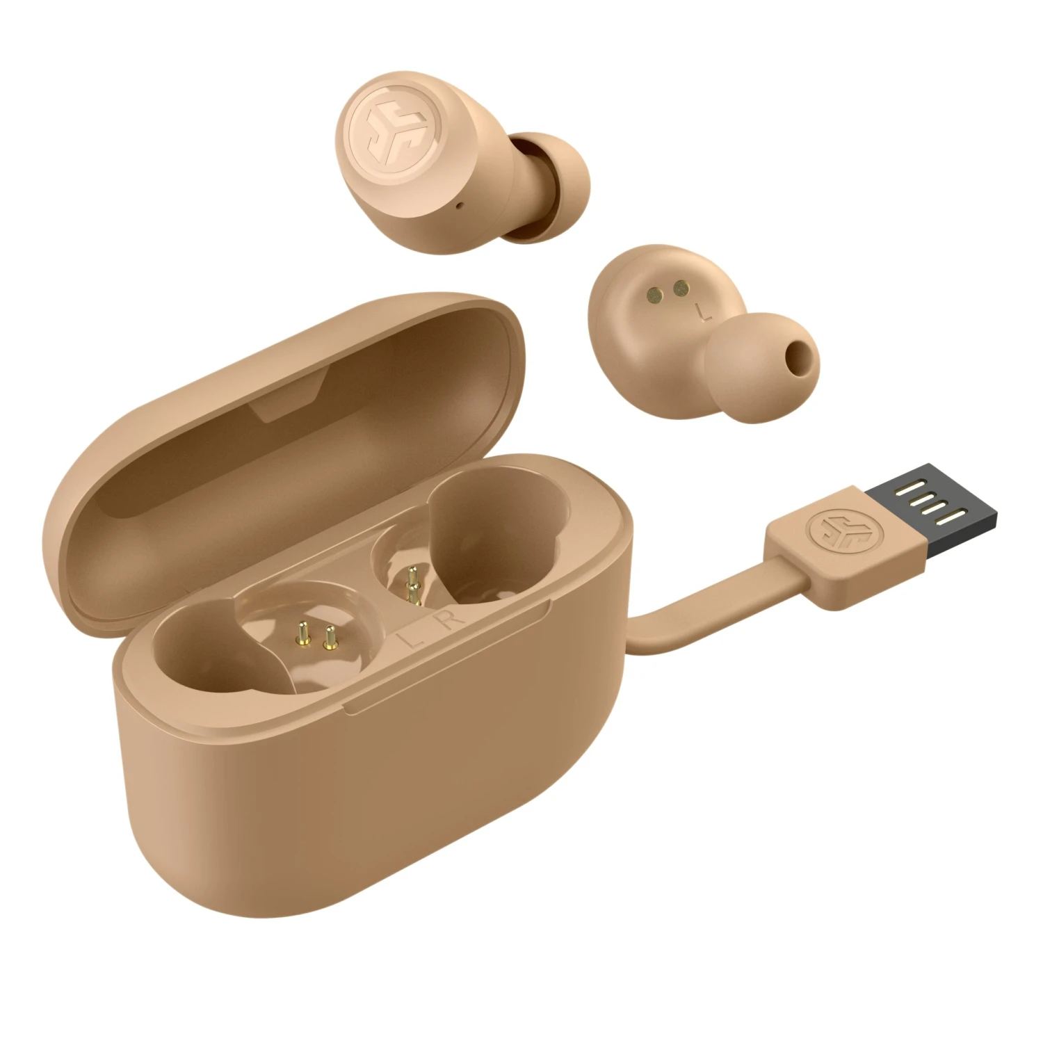 JLab Go Air Tones True Wireless Earbuds - Pantone 728 2 JLab Go Air Tones True Wireless Earbuds - Pantone 728 - Image 2