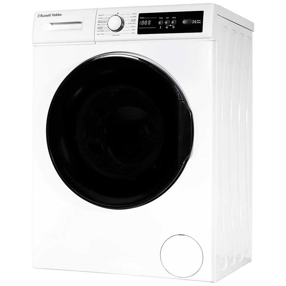 Russell Hobbs RH814W111W 11 Series 8kg Washing Machine With 1400rpm -D Rated- White 2 Russell Hobbs RH814W111W 11 Series 8kg Washing Machine With 1400rpm -D Rated- White - Image 2